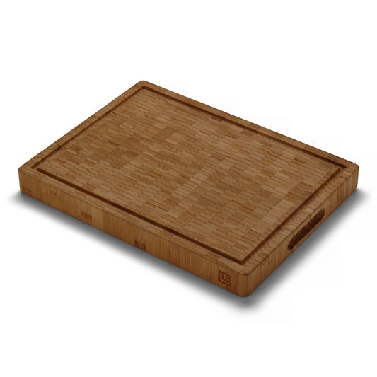 Carbonised Bamboo Butcher's Block - 40 x 30 x 4 cm