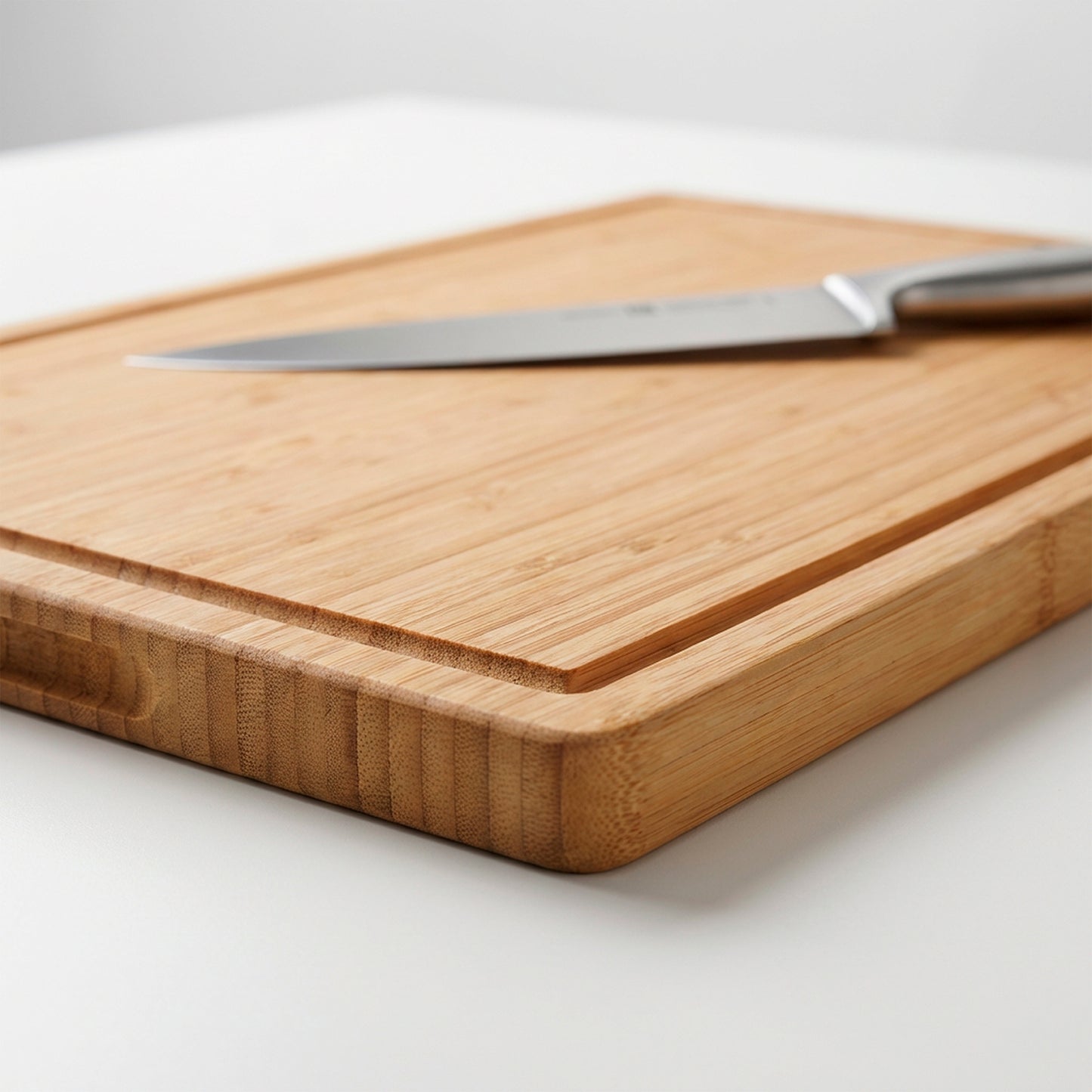 Bamboo Chopping Board - 38 x 25 x 2 cm