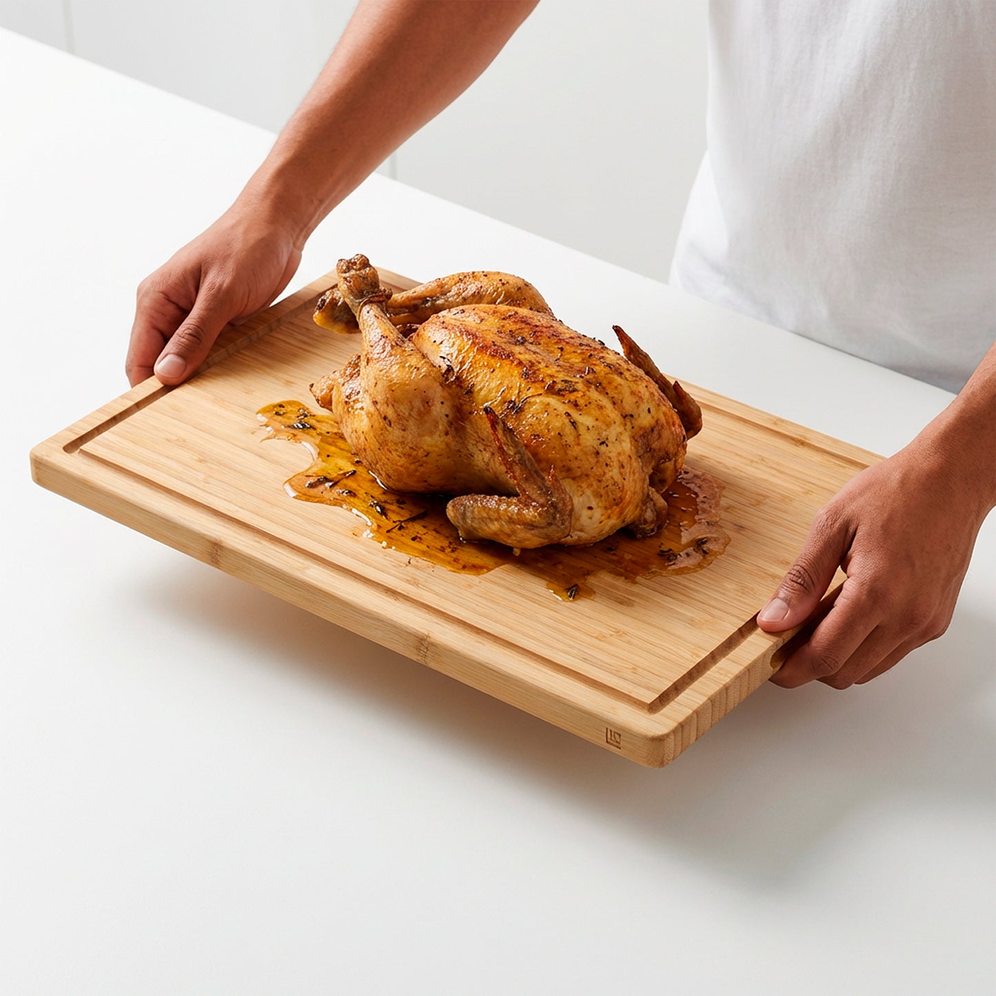 Bamboo Chopping Board - 45 x 30 x 2 cm