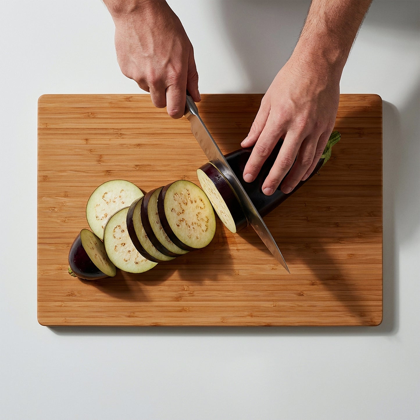 Carbonised Bamboo Chopping Board - 45 x 30 x 2 cm