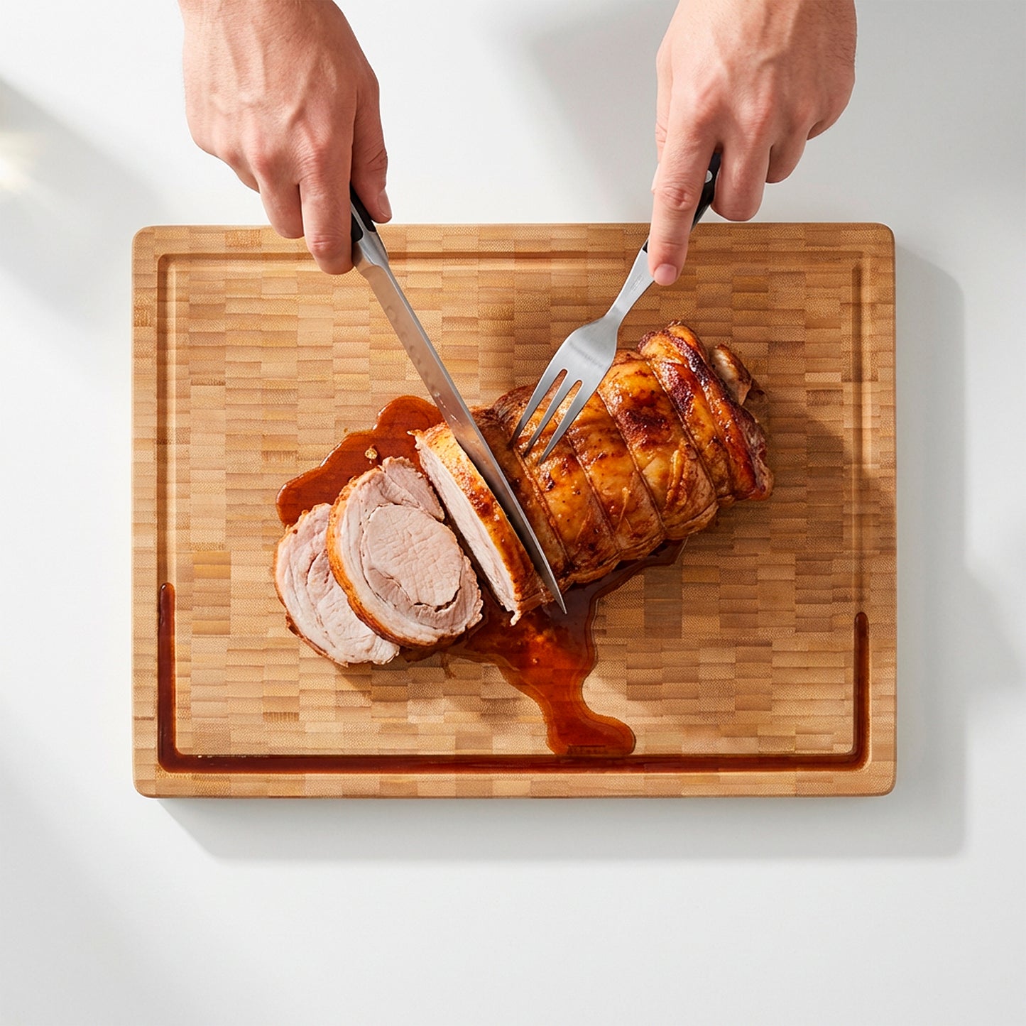 Bamboo Butcher's Block - 40 x 30 x 4 cm