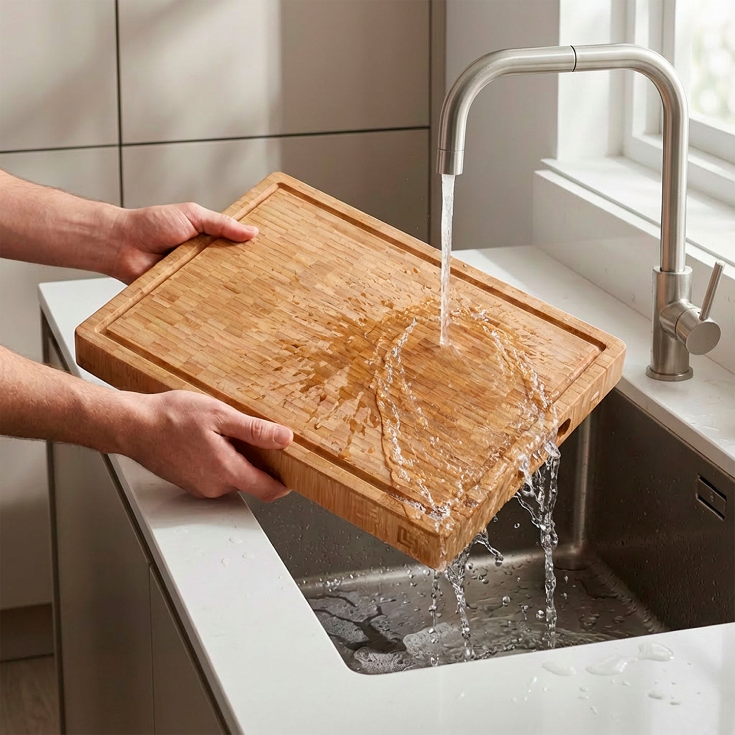 Bamboo Butcher's Block - 40 x 30 x 4 cm